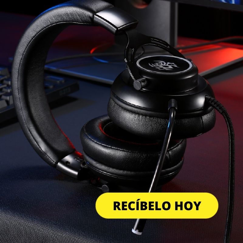 GAMER AUDIFONOS YORO LIGHT CONTROL PC G60