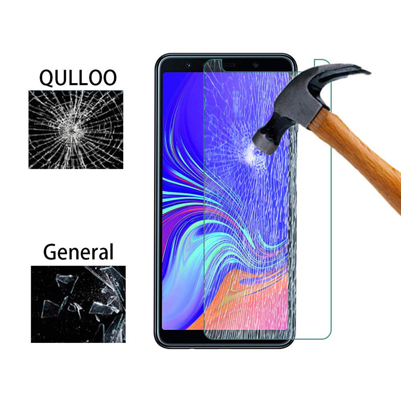 VIDRIO TEMPLADO Galaxy A7 2018