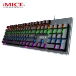 GAMER TECLADO MECANICO USB PARA JUEGOS RBG LED MKX800 