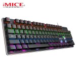 GAMER TECLADO MECANICO USB PARA JUEGOS RBG LED MKX800 