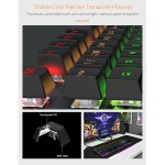 GAMER TECLADO MECANICO USB PARA JUEGOS RBG LED MKX800 
