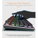 GAMER TECLADO MECANICO USB PARA JUEGOS RBG LED MKX800 