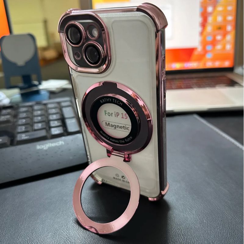 ESTUCHE TRANSPARENTE DE TPU IPHONE 15